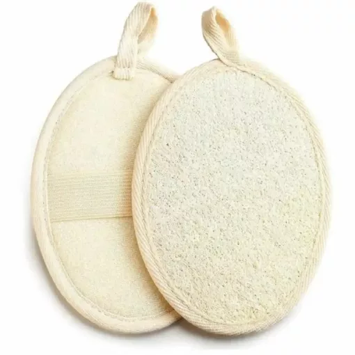 Natural Egyptian Loofah oval egyptian cotton loofah